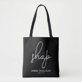 Makelaar klant moderne aangepaste gift tote bag (Voorkant)