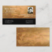 Makelaar Koperen Visitekaartjes (Voorkant / Achterkant)