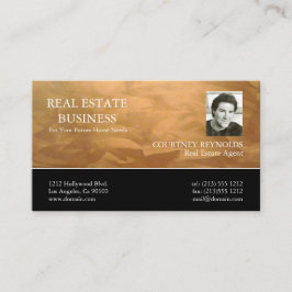 Makelaar Koperen Visitekaartjes