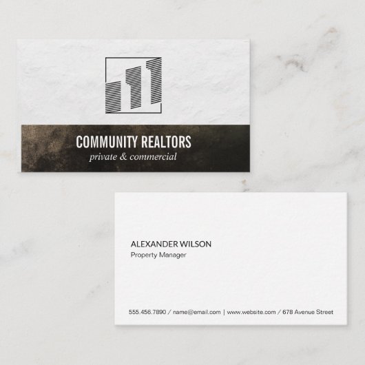 Makelaar | Lening | Investeren | Financieel Visitekaartje (Voorkant / Achterkant)