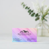 Makelaar Logo | Woningen Visitekaartje (Staand voorkant)