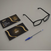 Makelaar luxe visitekaartje