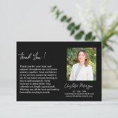 makelaar & makelaar doorverwijzing bedankkaart (Staand voorkant)