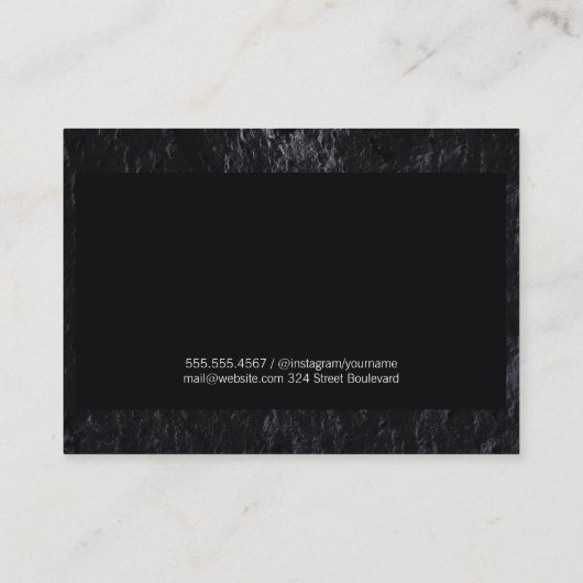 makelaar | Makelaar in onroerend goed Visitekaartje (Achterkant)