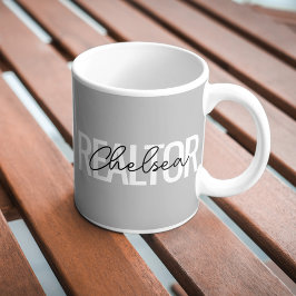 Makelaar Makelaar Persoonlijke Naam Koffiemok
