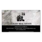 Makelaar Marble Magnetisch Visitekaartje (Voorkant)