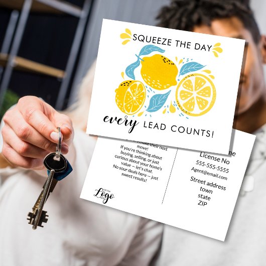 Makelaar Marketing Ansichtkaart – Knijp de Dag, Flyer