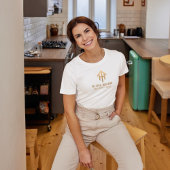 Makelaar Marketing Goud & Wit Realtor T-shirt