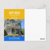 Makelaar Marketing heeft zojuist QR-code verkocht Briefkaart (Achterkant)