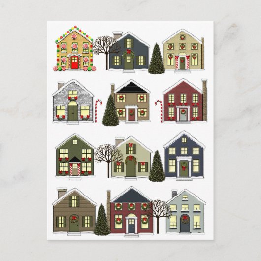 Makelaar Marketing Kerstkaarten Briefkaart (Voorkant)
