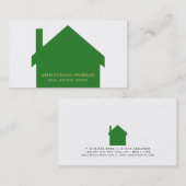 Makelaar Modern Stijlvol Design Luxe Visitekaartje (Voorkant / Achterkant)