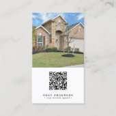 Makelaar Moderne QR-code Visitekaartje (Voorkant)