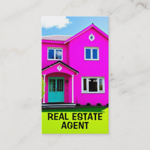 Makelaar Neon BRIGHTS Visitekaartje