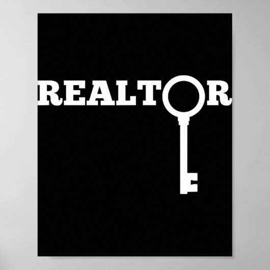 Makelaar Nieuwe Agent Vastgoed Licentie Trainee Gr Poster (Voorkant)