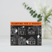 Makelaar oktober Halloween ansichtkaart Briefkaart (Staand voorkant)