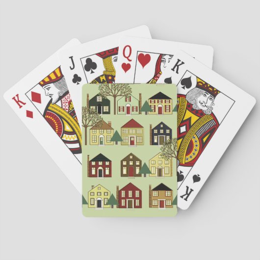 Makelaar Onroerend Goed Pokerkaarten (Achterkant)