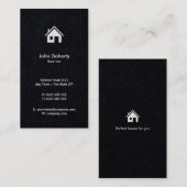 makelaar | Perfect huis Visitekaartje (Voorkant / Achterkant)