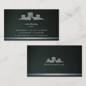 makelaar | Perfect huis Visitekaartje (Voorkant / Achterkant)