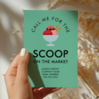 Makelaar Pop By Bel Me voor de Ijs Scoop