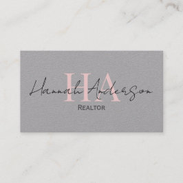 Makelaar Professioneel Eenvoudig Script Visitekaartje