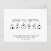 Makelaar Promotionele contactgegevens Briefkaart (Voorkant)