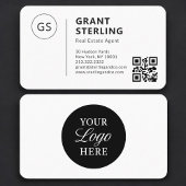 Makelaar QR Code Logo Professioneel Visitekaartje