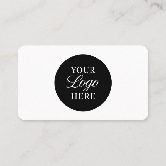 Makelaar QR Code Logo Professioneel Visitekaartje (Achterkant)