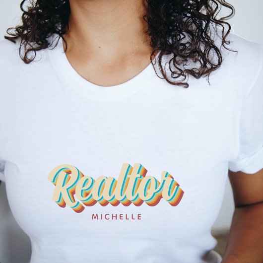 Makelaar Realtor naam T-shirt