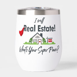 Makelaar, Realtor Super Hero gepersonaliseerd