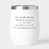 Makelaar, Realtor Super Hero gepersonaliseerd (Achterkant)