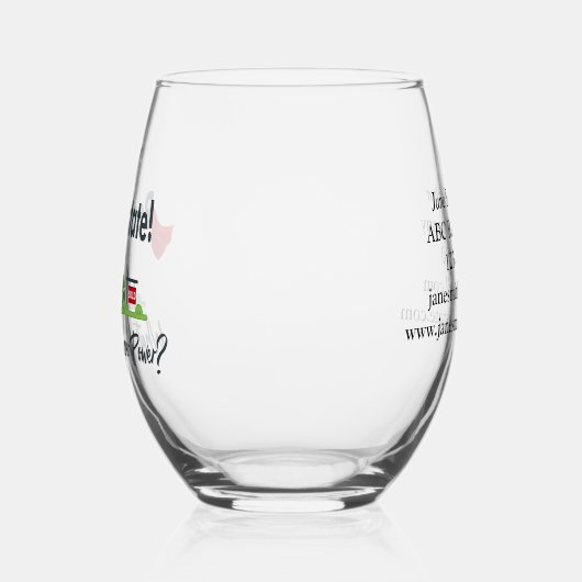 Makelaar, Realtor Super Hero gepersonaliseerd Wijnglas Zonder Voet (Links)