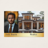 Makelaar Realtor Visitekaartje (Voorkant)