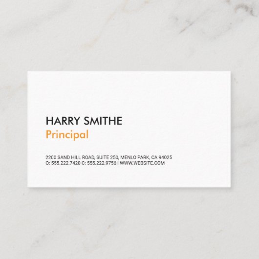 Makelaar | Stad | Vastgoedbeleggingen Visitekaartje (Achterkant)