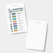 Makelaar Studiehulp, Vastgoed Referentie Badge (Voor- en achterkant)