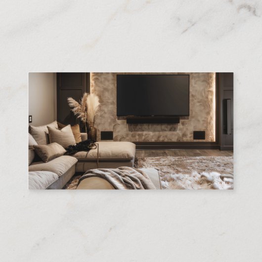 Makelaar Tan Visitekaartje (Achterkant)