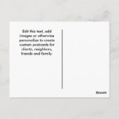 Makelaar Vakantiekaarten Briefkaart (Achterkant)