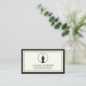 Makelaar van de Notaris die van de Agent de Raadpl Visitekaartje (Staand voorkant)