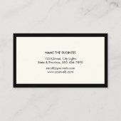 Makelaar van de Notaris die van de Agent de Raadpl Visitekaartje (Achterkant)