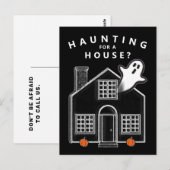 Makelaar Vastgoed Oktober Halloween Postkaarten (Voorkant / Achterkant)