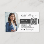 Makelaar, Vastgoedbedrijf, Realtor Visitekaartje (Voorkant)