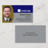 Makelaar Vastgoedprofessional Foto Visitekaartje (Voorkant / Achterkant)
