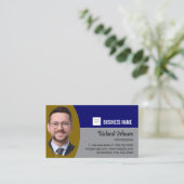 Makelaar Vastgoedprofessional Foto Visitekaartje (Staand voorkant)