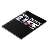 Makelaar voor onroerend goed Investeerder House Br Notitieboek (Linkerzijde)