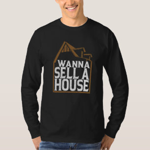 Makelaar wil een hypotheekleningfunctionaris voor  t-shirt