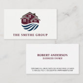 Makelaar | Woningen | Vastgoedbeleggingen Visitekaartje (Voorkant / Achterkant)