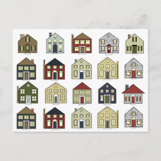 Makelaar Woningkaart Briefkaart (Voorkant)