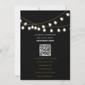 Makelaar Woonagent Gelukkig Nieuwjaar Zwart Feestdagenkaart (Achterkant)