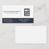 makelaardij | Vastgoedbeheer | Financiën Visitekaartje (Voorkant / Achterkant)