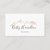 makelaardij voor onroerend goed visitekaartje (Voorkant)