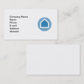 Makelaardij voor visitekaartjes (Voorkant / Achterkant)